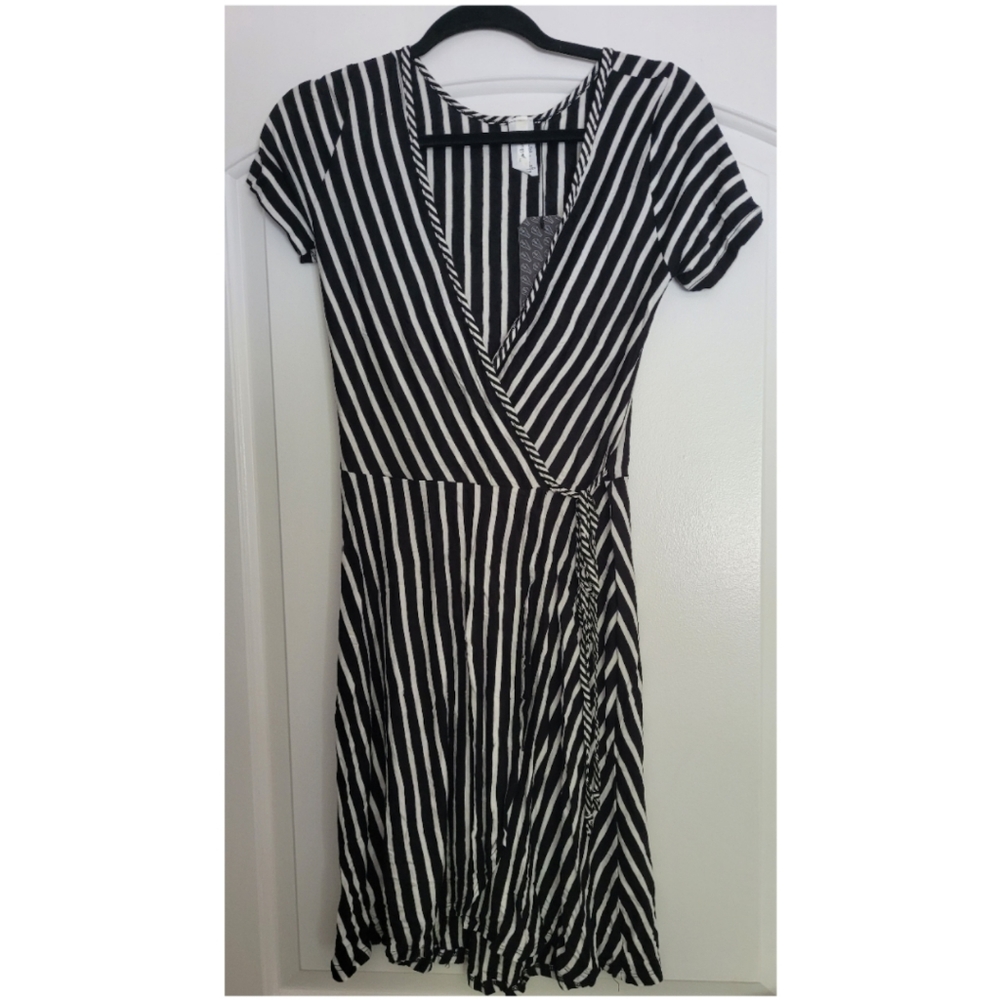 NWT Striped wrap dress from Salem boutique